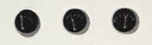 1/16 Gauges Black - 3/16" DX98