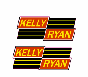 Decal 16 Kelly Ryan Feed Wagon 3/4" DX390