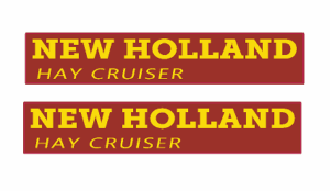 Decal 1/16 New Holland Hay Cruiser 1 3/4"DNH51