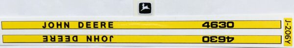 Decal 1/16 John Deere 4630 Hood Stripe - DJ206Y