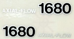 Decal 1/32 Case IH Combine 1680 Axial Flow Model Number DC514