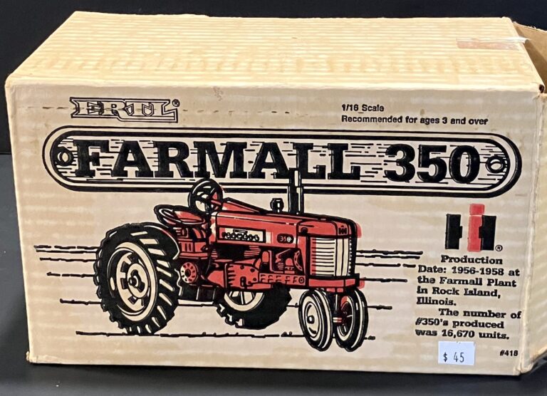 1/16 Farmall 350 Tractor - Midwest Decals & Farm Toys