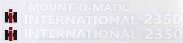 Decal 1/16 International Mount O Matic DI550