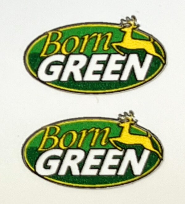 Decal 1/64 Born Green 9/16" DX658R