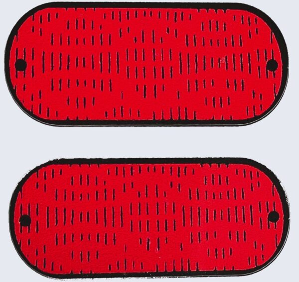 Decal Tail Lights for pedal tractors - DPX1007