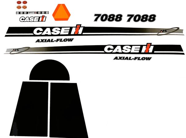 Decal Case International 7088 Pedal Combine Set - DPC5901