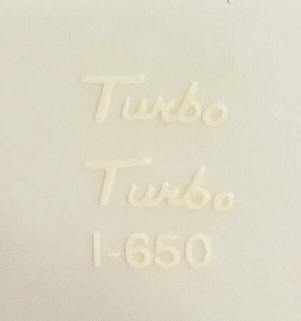 Decal Turbo's (cream) 13/16" - DI967