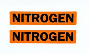 Decal Nitrogen 1" DX722R