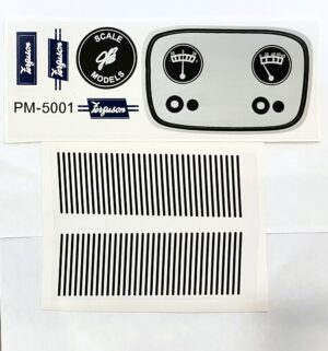Decal Massey Ferguson TO-20 Pedal Tractor PM5001