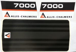 Decal Allis Chalmers 7000 Pedal Tractor DPA1017
