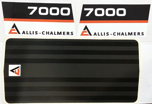 Decal Allis Chalmers 7000 Pedal Tractor DPA1017