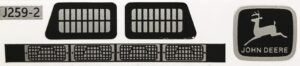 Decal 1/16 John Deere 55 Series light Set - DJ259-2