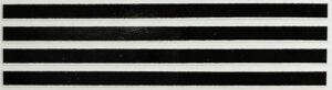 Decal Stripes - Black with White Borders 2 1/4 in. - DX338B