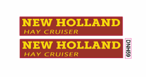 Decal 1/16 New Holland Hay Cruiser 1 1/4"DNH59