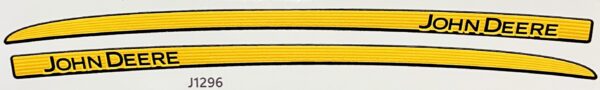 Decal 1/16 John Deere Thousand Series Side Stripes J1296