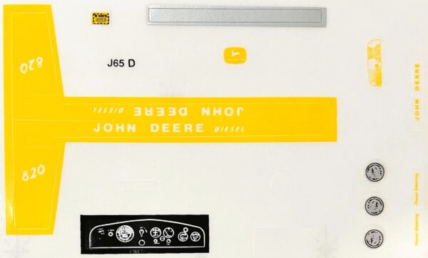 Decal 1/16 JD 820 Set DJ65D