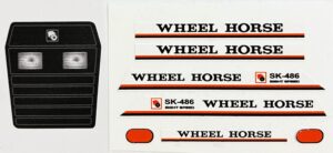 Decal 1/12 Wheel Horse SK-486 Set - DX1260
