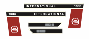 Decal 1/32 International 1086 Red Power DI652