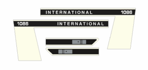 Decal 1/32 International 1086 Cream DI654