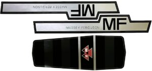 Decal Massey Ferguson 1100 no model #'s Pedal Tractor - DPM1102