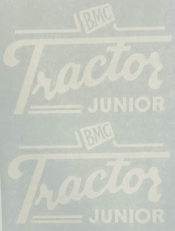 Decal BMC Tractor Junior Pedal Tractor Set - DPX5204