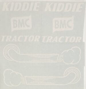 Decal BMC Tractor Kiddie Pedal Tractor Set - DPX5205