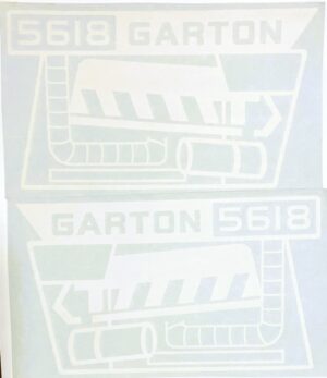 Decal Garton 5618 Pedal Tractor Set - DPX5213