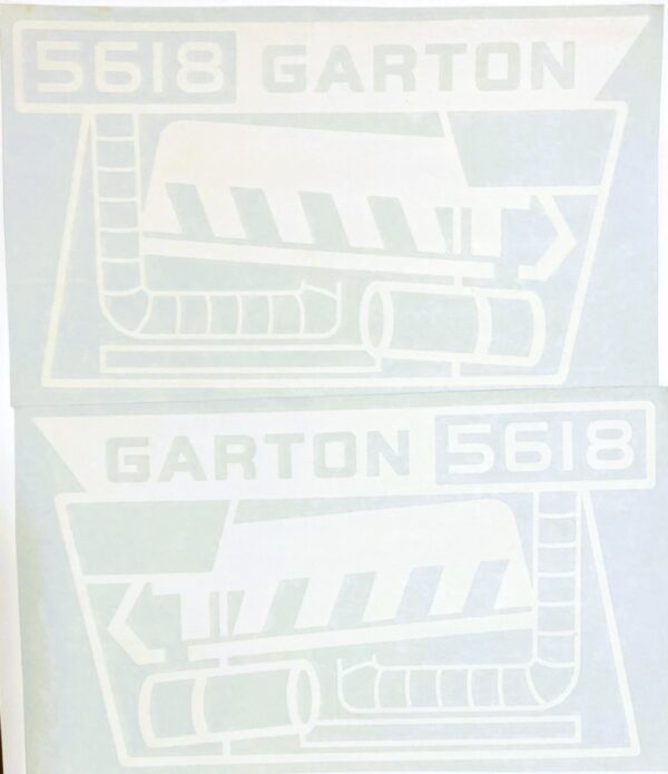 Decal Garton 5618 Pedal Tractor Set - DPX5213