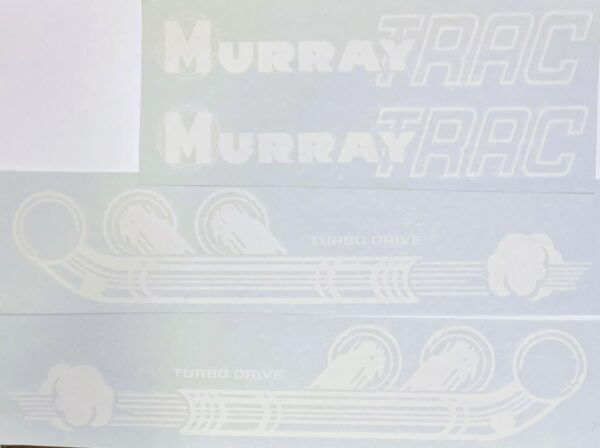 Decal Murray Trac Turbo Drive Pedal Tractor Set - DPX5103