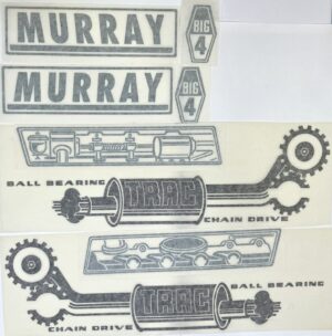 Decal Murray Trac Big 4 Pedal Tractor Decal Set Green - DPX5220
