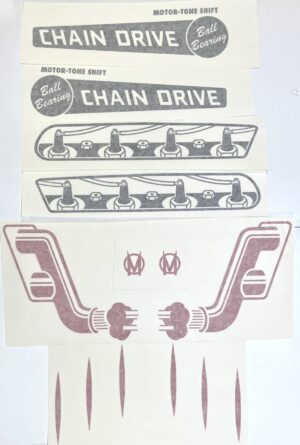 Decal Murray Chain Drive Pedal Tractor Set - DPX5226