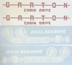 Decal Garton Chain Drive Ball Bearing Pedal Tractor Set - DPX5231