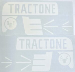 Decal AMF Tractone Pedal Tractor Set  - DPX5212