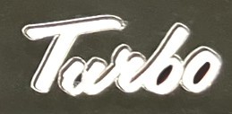 Decal 1/16 Turbo White pair DI76T