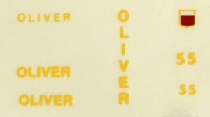 Decal 1/16 Oliver Super 55 Set DO112