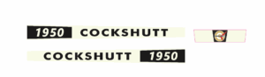 Decal 1/8 Cockshutt 1950 Side Panels Cream DCK4511