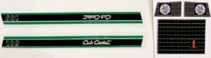 Decal 1/16 Cub Cadet 109 set - DI409G