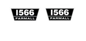 Decal 1/8 International Farmall 1566 - DI4541