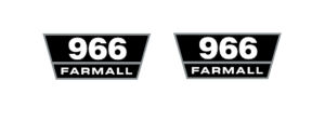Decal 1/8 International Farmall 966 - DI4538