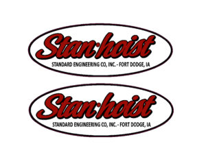 Decal 1/16 Stan-hoist- DX352
