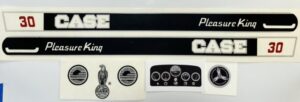 Decal Case 30 Pleasure King Pedal Tractor DPC1006