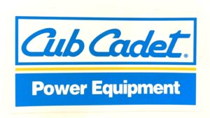 Decal Cub Cadet Pedal Trailer PCC5003