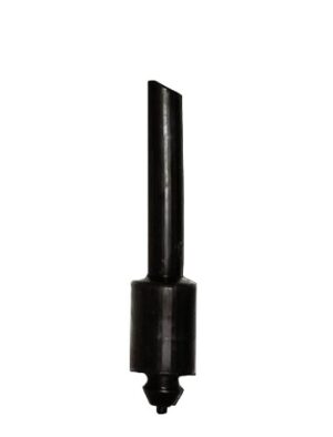 Muffler Oval Black Rubber 1 1/4" M009