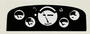 Decal 1/16 John Deere 20 series Dash Panel -DJ90BW