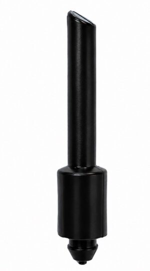 Muffler Oval Black Rubber 1 1/4" M009
