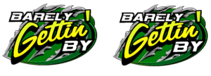 Decal 1/64 Barely Gettin' By 1/2" DX667R