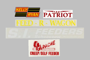 Cattle Equipment Decals