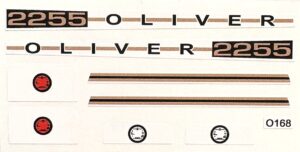Decal 1/16 Oliver 2655 Set - DO168
