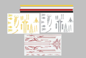 Pin Stripe Decals
