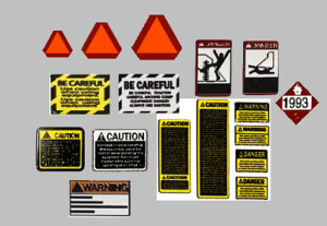 SMV & Warning Decals
